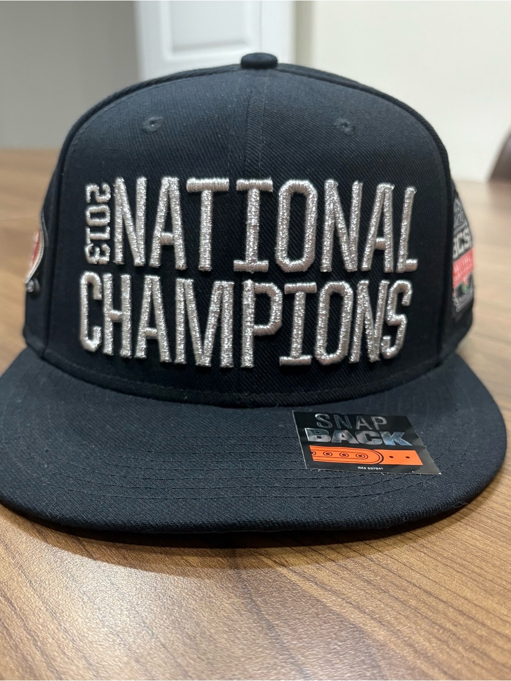 Nike Florida State Seminoles 2013 BCS National Champions Snapback Hat FSU Black